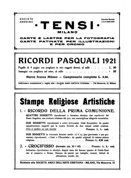 Arte cristiana rivista mensile illustrata