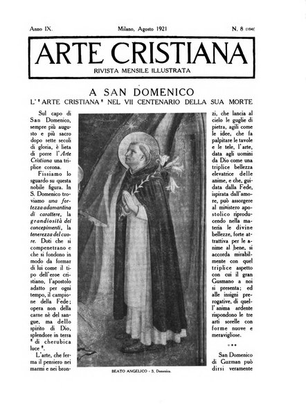 Arte cristiana rivista mensile illustrata