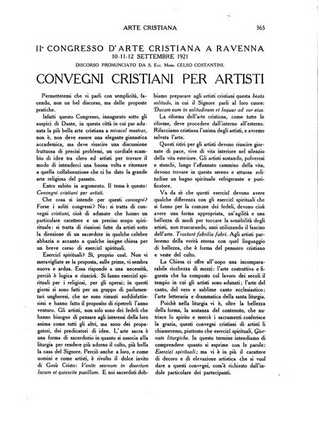 Arte cristiana rivista mensile illustrata