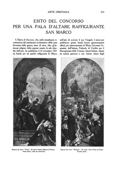 Arte cristiana rivista mensile illustrata