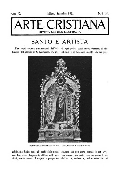 Arte cristiana rivista mensile illustrata