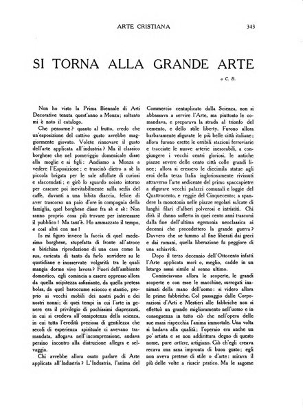 Arte cristiana rivista mensile illustrata