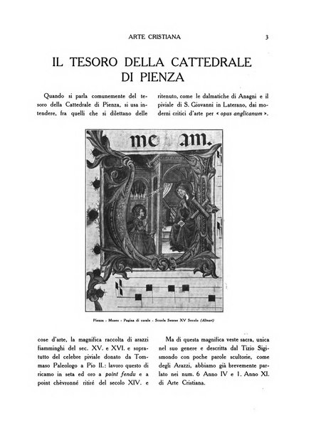 Arte cristiana rivista mensile illustrata