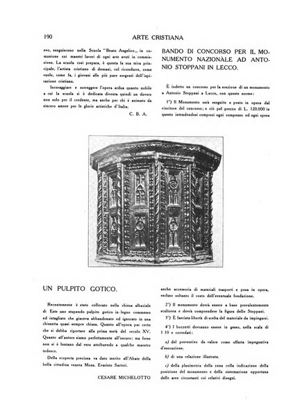 Arte cristiana rivista mensile illustrata