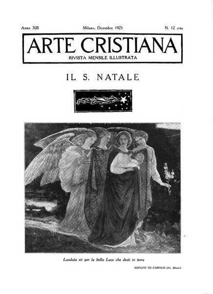 Arte cristiana rivista mensile illustrata