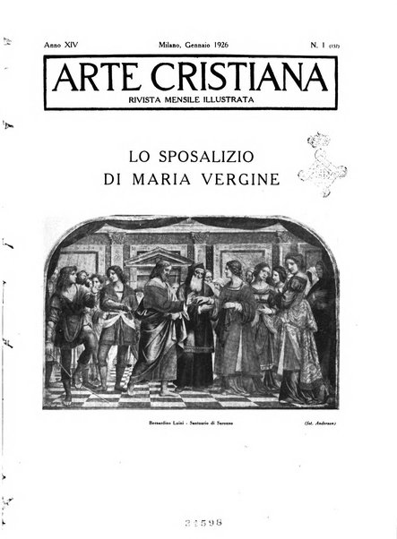 Arte cristiana rivista mensile illustrata