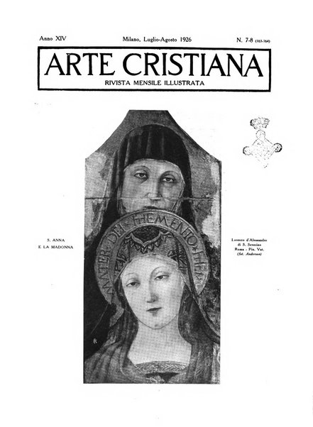 Arte cristiana rivista mensile illustrata
