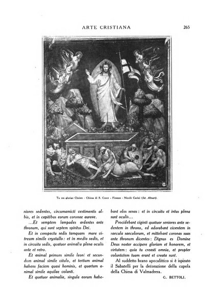 Arte cristiana rivista mensile illustrata