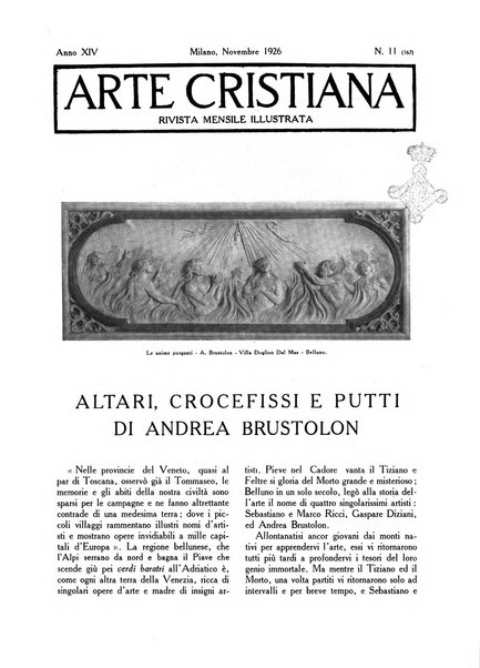 Arte cristiana rivista mensile illustrata