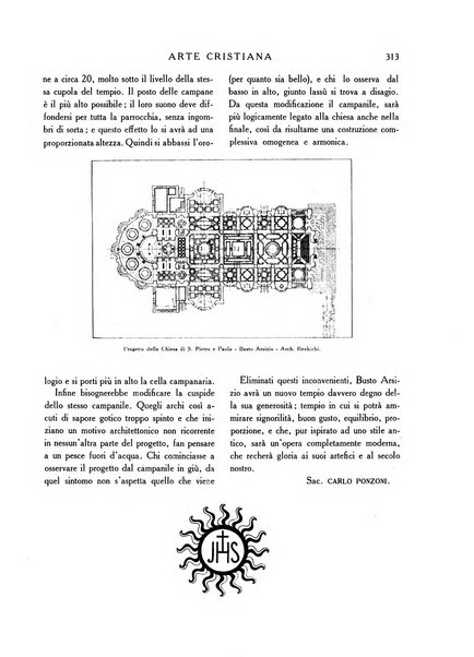 Arte cristiana rivista mensile illustrata