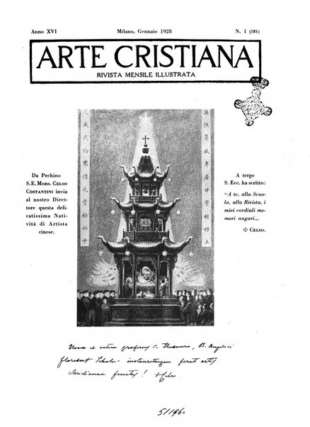 Arte cristiana rivista mensile illustrata