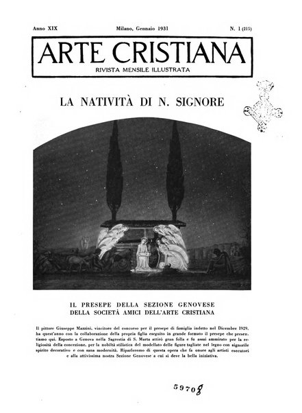 Arte cristiana rivista mensile illustrata