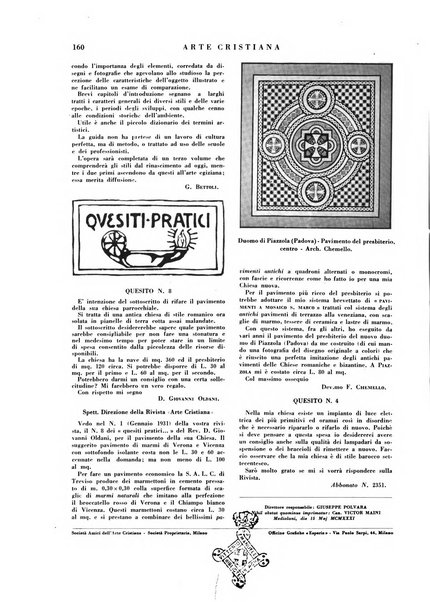 Arte cristiana rivista mensile illustrata