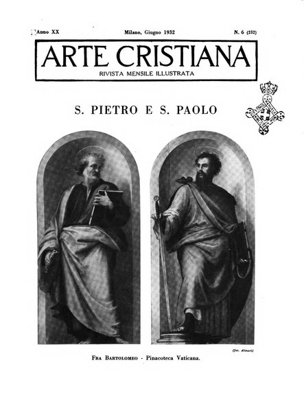 Arte cristiana rivista mensile illustrata