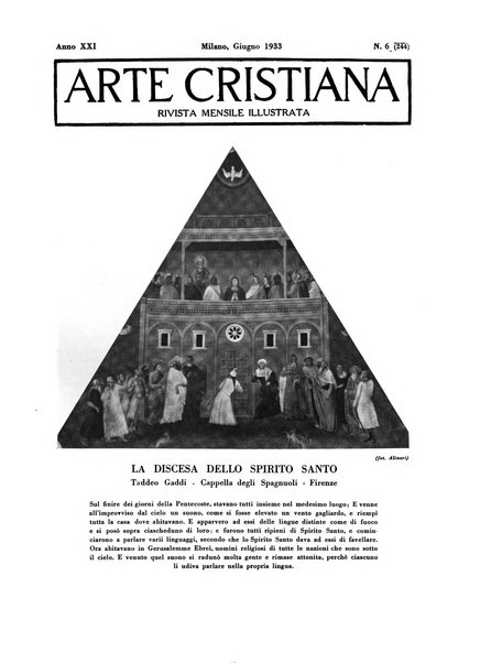 Arte cristiana rivista mensile illustrata