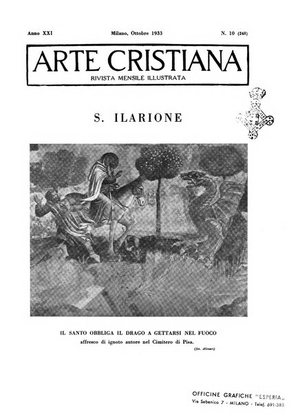 Arte cristiana rivista mensile illustrata