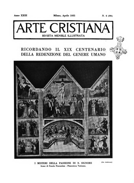 Arte cristiana rivista mensile illustrata