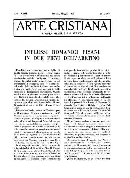 Arte cristiana rivista mensile illustrata