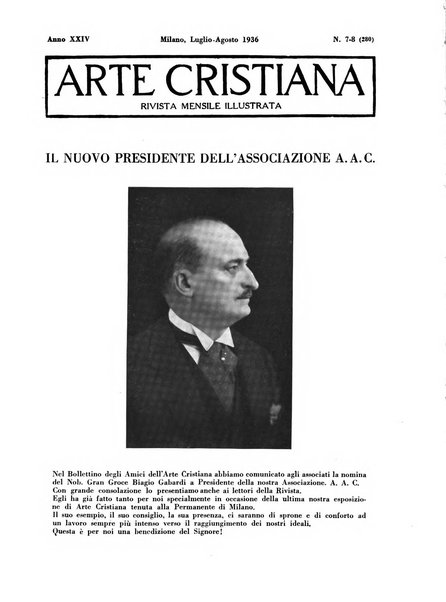 Arte cristiana rivista mensile illustrata