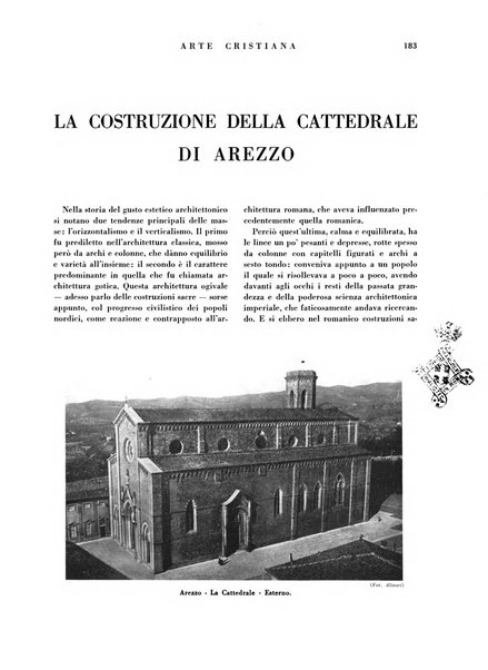 Arte cristiana rivista mensile illustrata