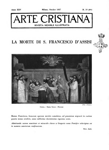 Arte cristiana rivista mensile illustrata