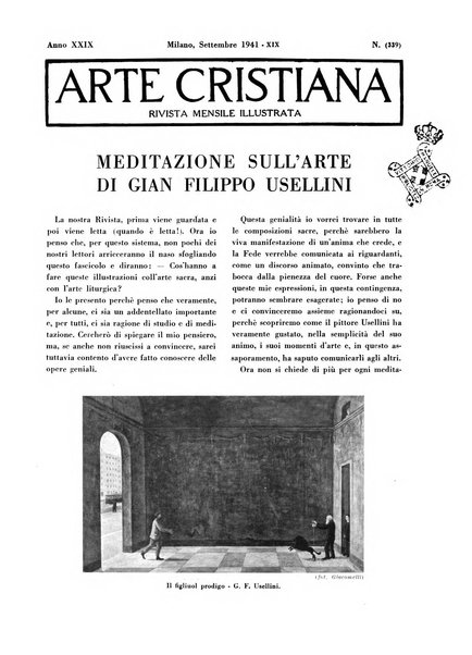 Arte cristiana rivista mensile illustrata