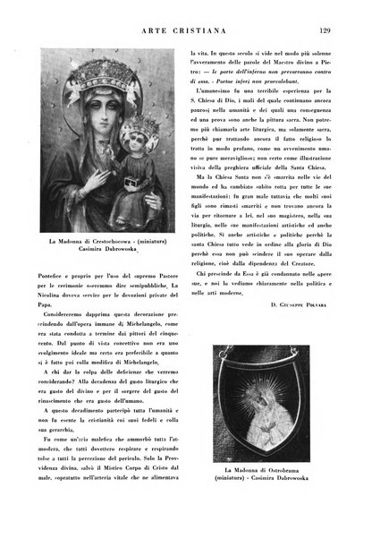 Arte cristiana rivista mensile illustrata