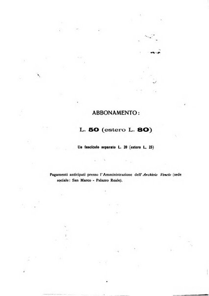 Archivio veneto