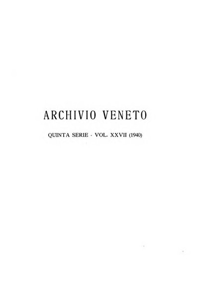 Archivio veneto