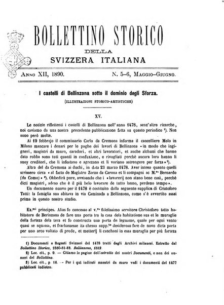 Bollettino storico della Svizzera italiana