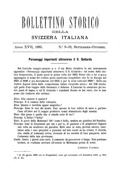 Bollettino storico della Svizzera italiana