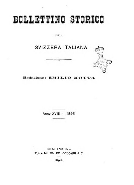 Bollettino storico della Svizzera italiana