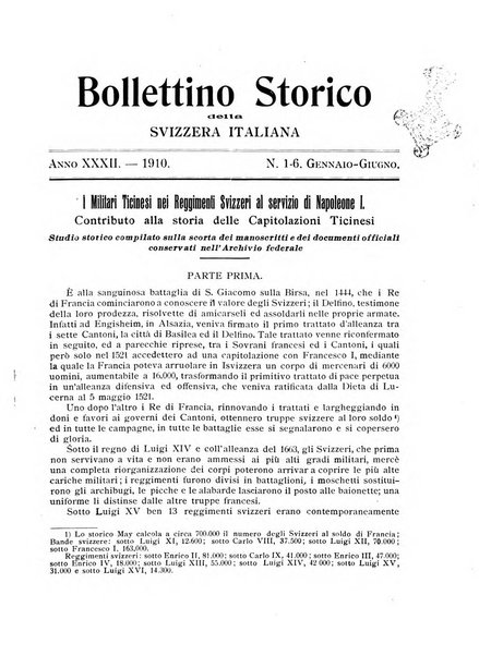 Bollettino storico della Svizzera italiana