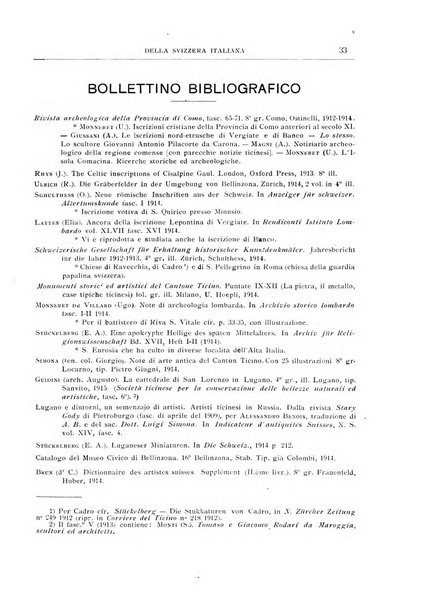 Bollettino storico della Svizzera italiana