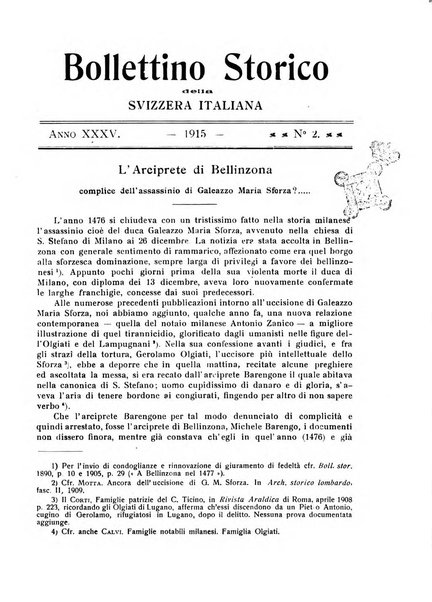 Bollettino storico della Svizzera italiana