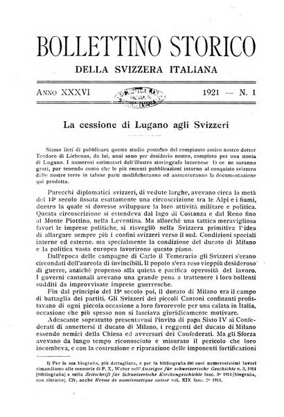 Bollettino storico della Svizzera italiana