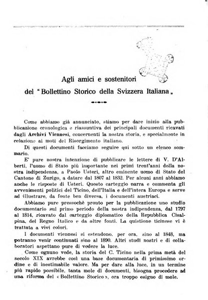 Bollettino storico della Svizzera italiana