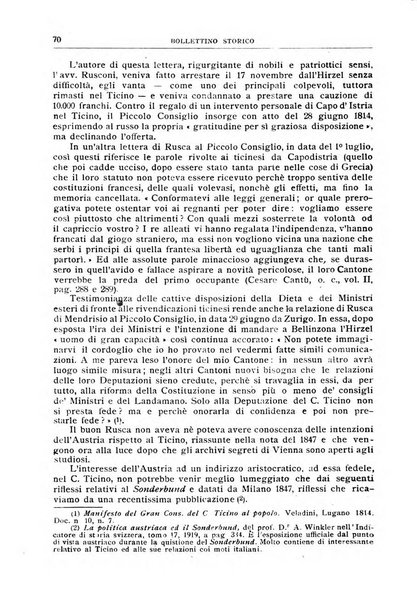 Bollettino storico della Svizzera italiana