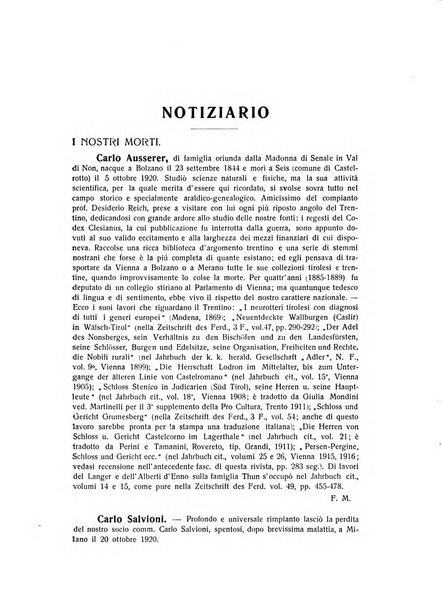 Studi trentini rivista trimestrale della Societa per gli studi trentini