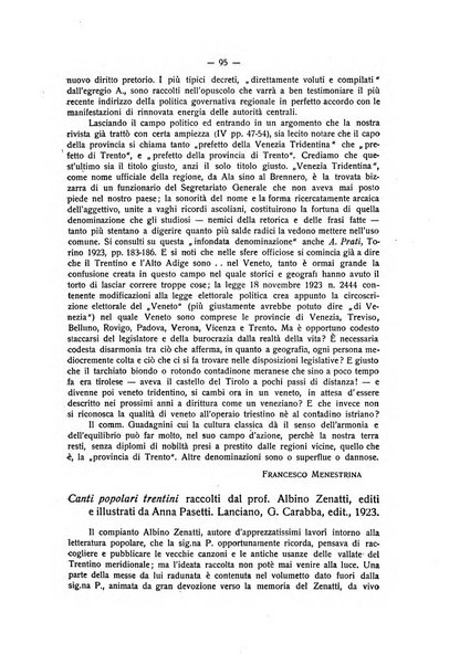 Studi trentini rivista trimestrale della Societa per gli studi trentini