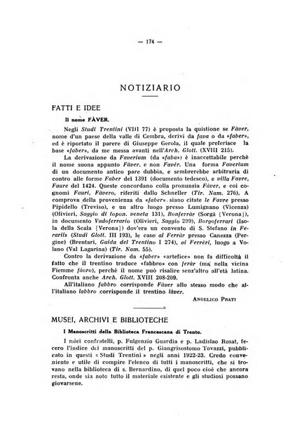 Studi trentini. Ser. 1, Storico-letteraria rivista della Società per gli studi trentini