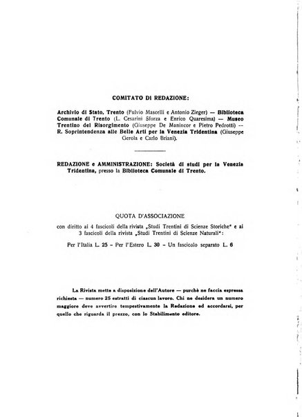 Studi trentini di scienze storiche rivista della SocietW1A0a per gli studi trentini