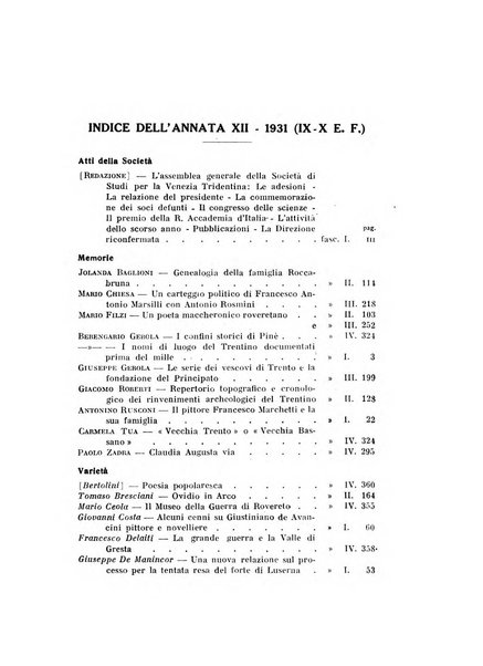 Studi trentini di scienze storiche rivista della SocietW1A0a per gli studi trentini