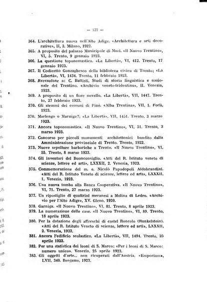 Studi trentini di scienze storiche rivista della SocietW1A0a per gli studi trentini