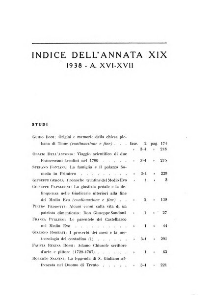 Studi trentini di scienze storiche rivista della SocietW1A0a per gli studi trentini