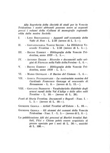 Studi trentini di scienze storiche rivista della SocietW1A0a per gli studi trentini