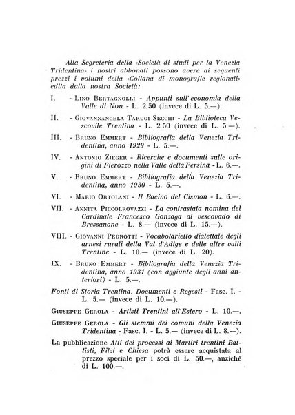 Studi trentini di scienze storiche rivista della SocietW1A0a per gli studi trentini