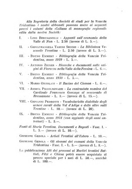 Studi trentini di scienze storiche rivista della SocietW1A0a per gli studi trentini