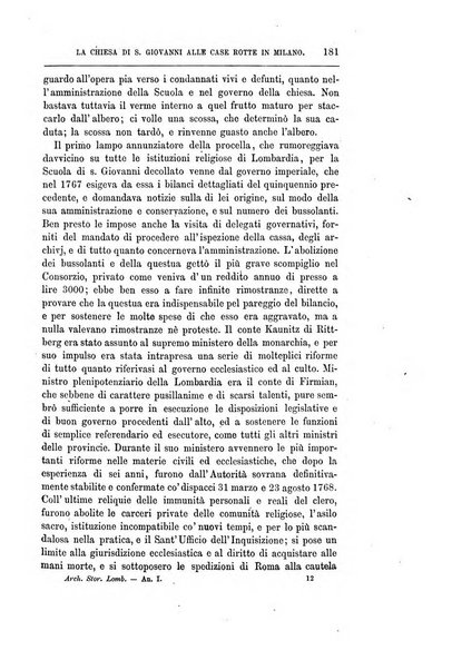 Archivio storico lombardo giornale della Società storica lombarda