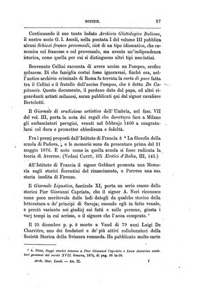 Archivio storico lombardo giornale della Società storica lombarda